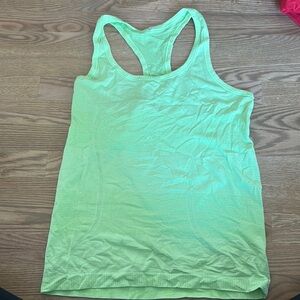 Green Racerback Tank Top
